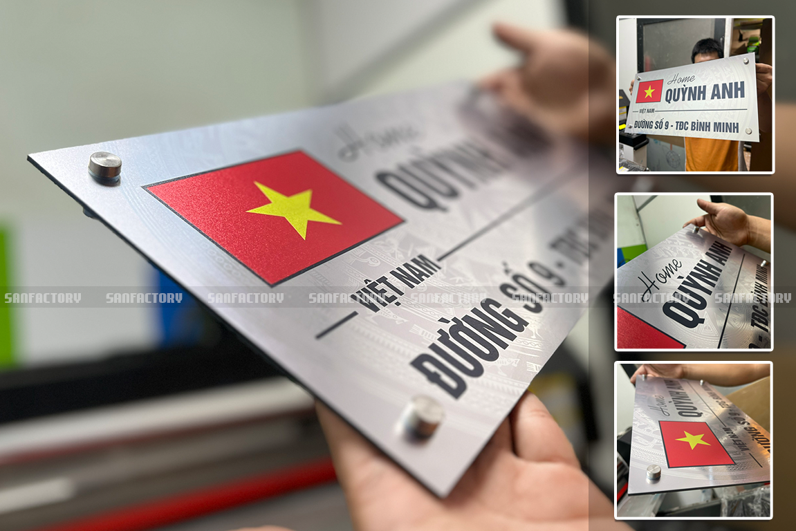 Gia công bảng số nhà Alu KMS-19